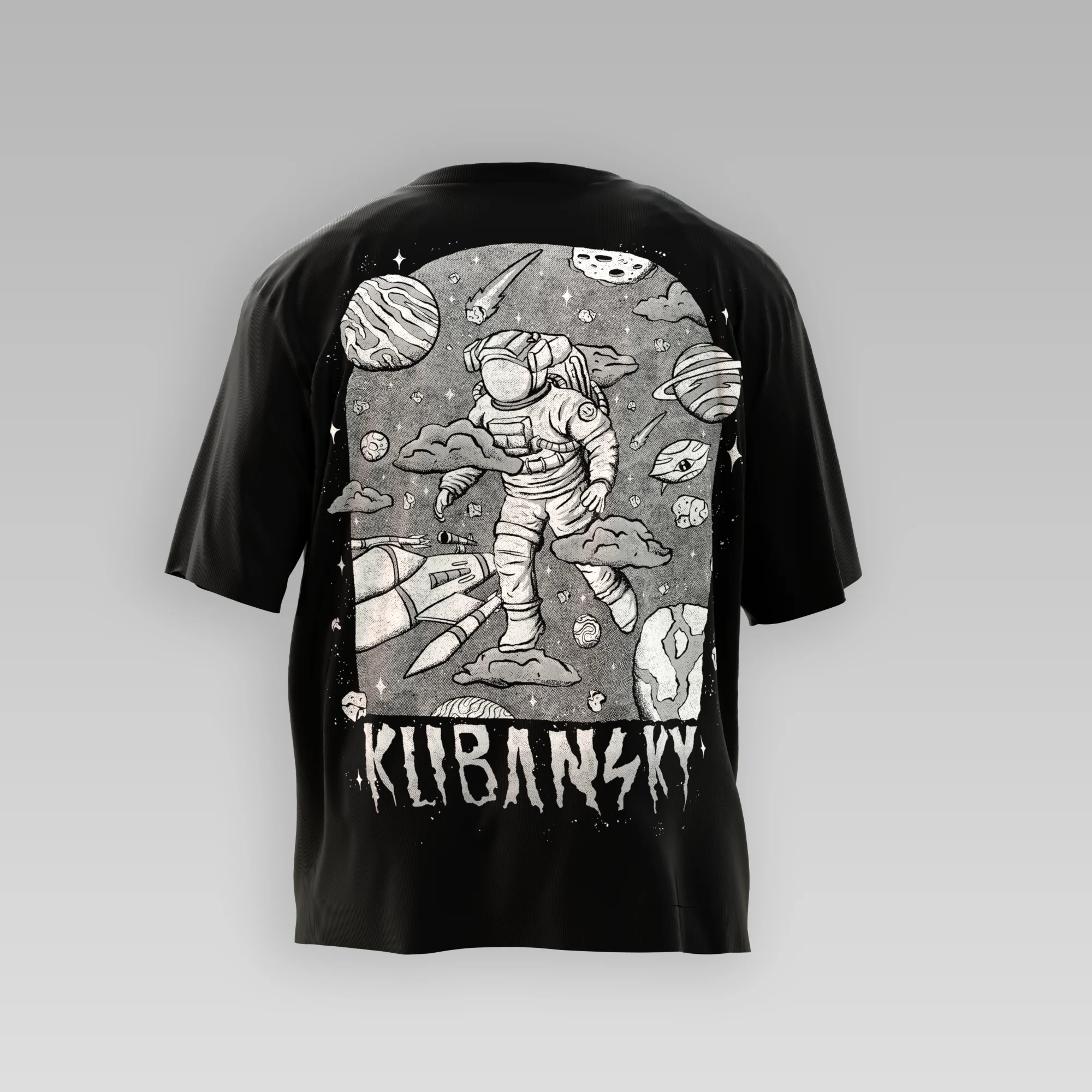 Beyond the Clouds Retro t-shirt (pre-order) - Image 2