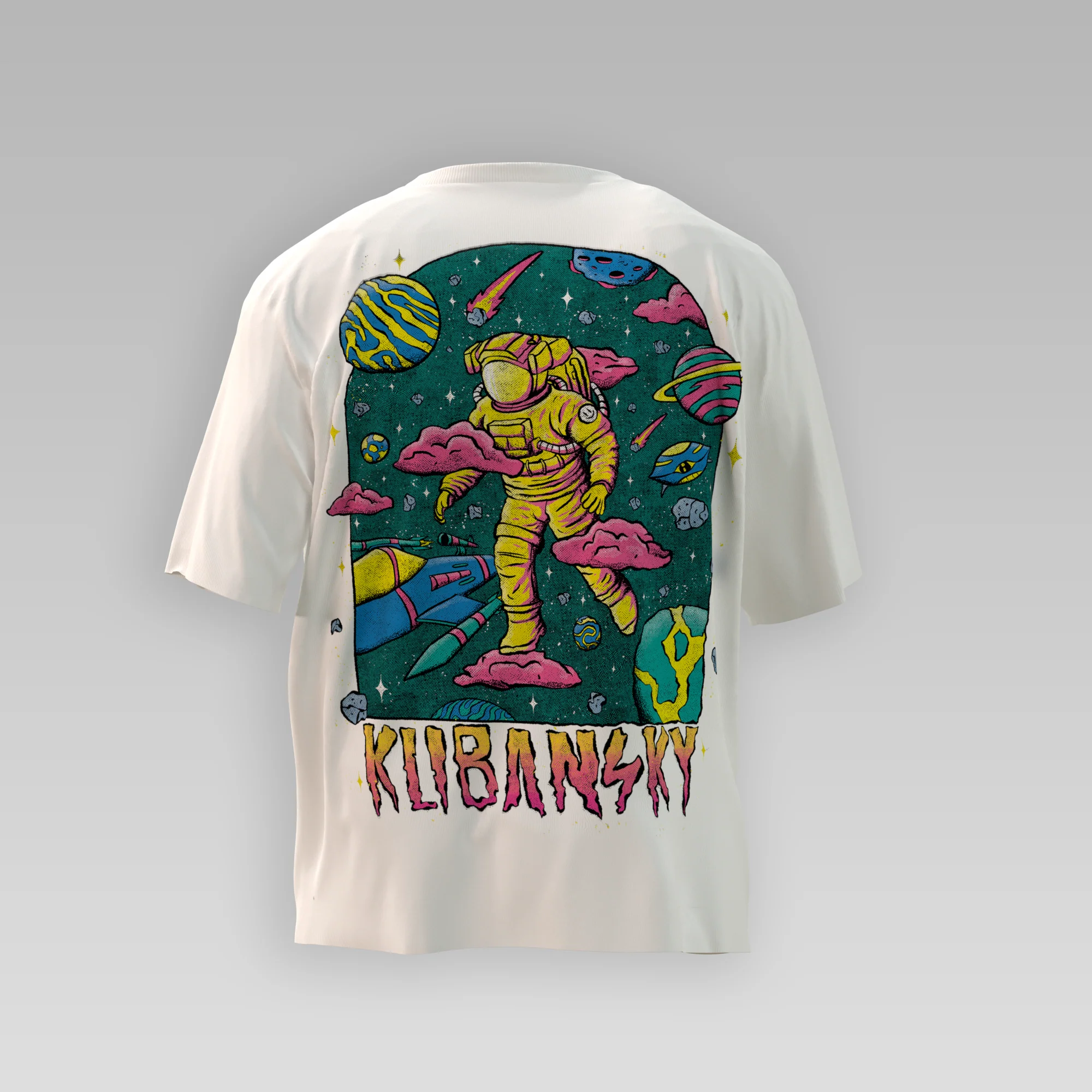 Beyond the Clouds Retro t-shirt (pre-order) - Image 4