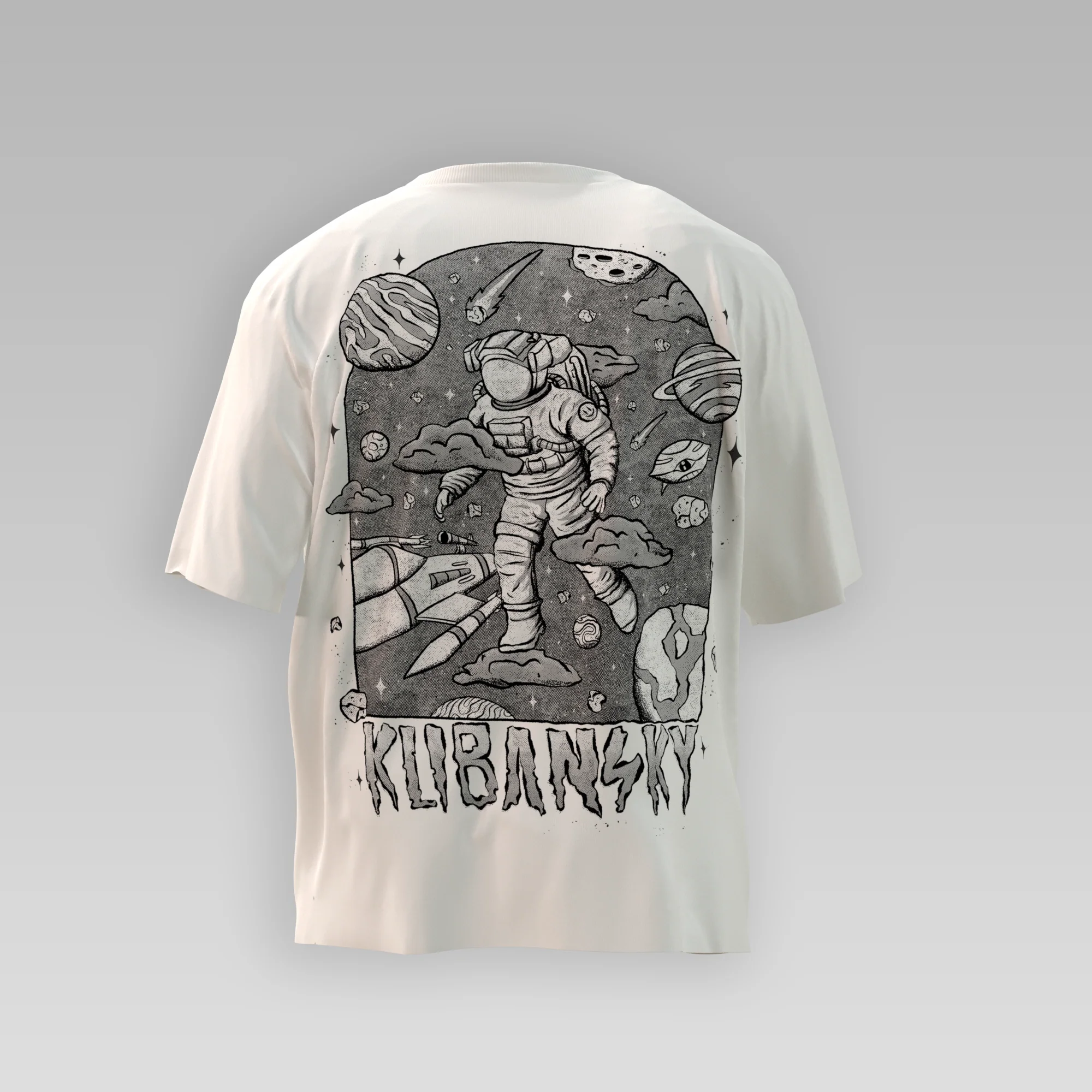 Beyond the Clouds Retro t-shirt (pre-order) - Image 5