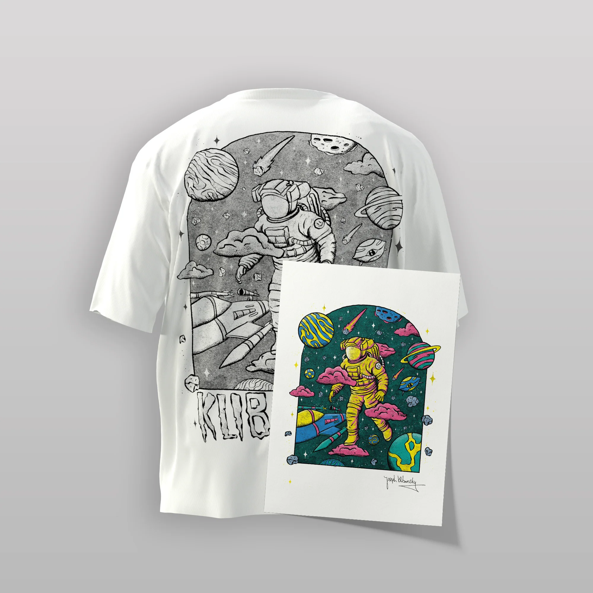 Beyond the Clouds Retro t-shirt Collector's Set (pre-order) - Image 15