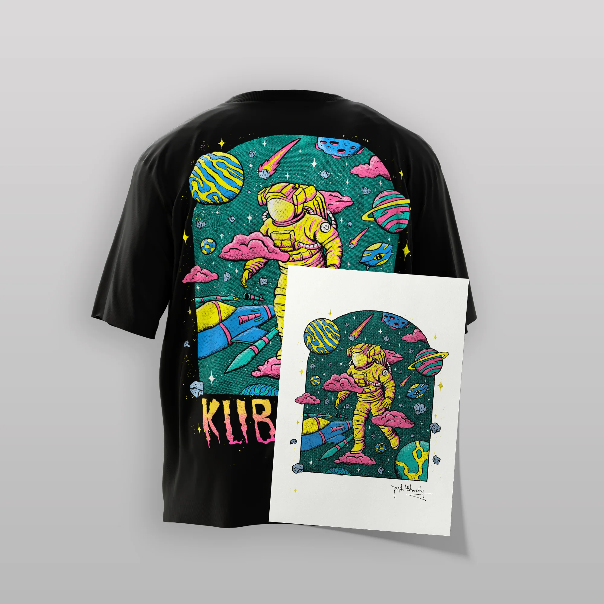 Beyond the Clouds Retro t-shirt Collector's Set (pre-order) - Image 16