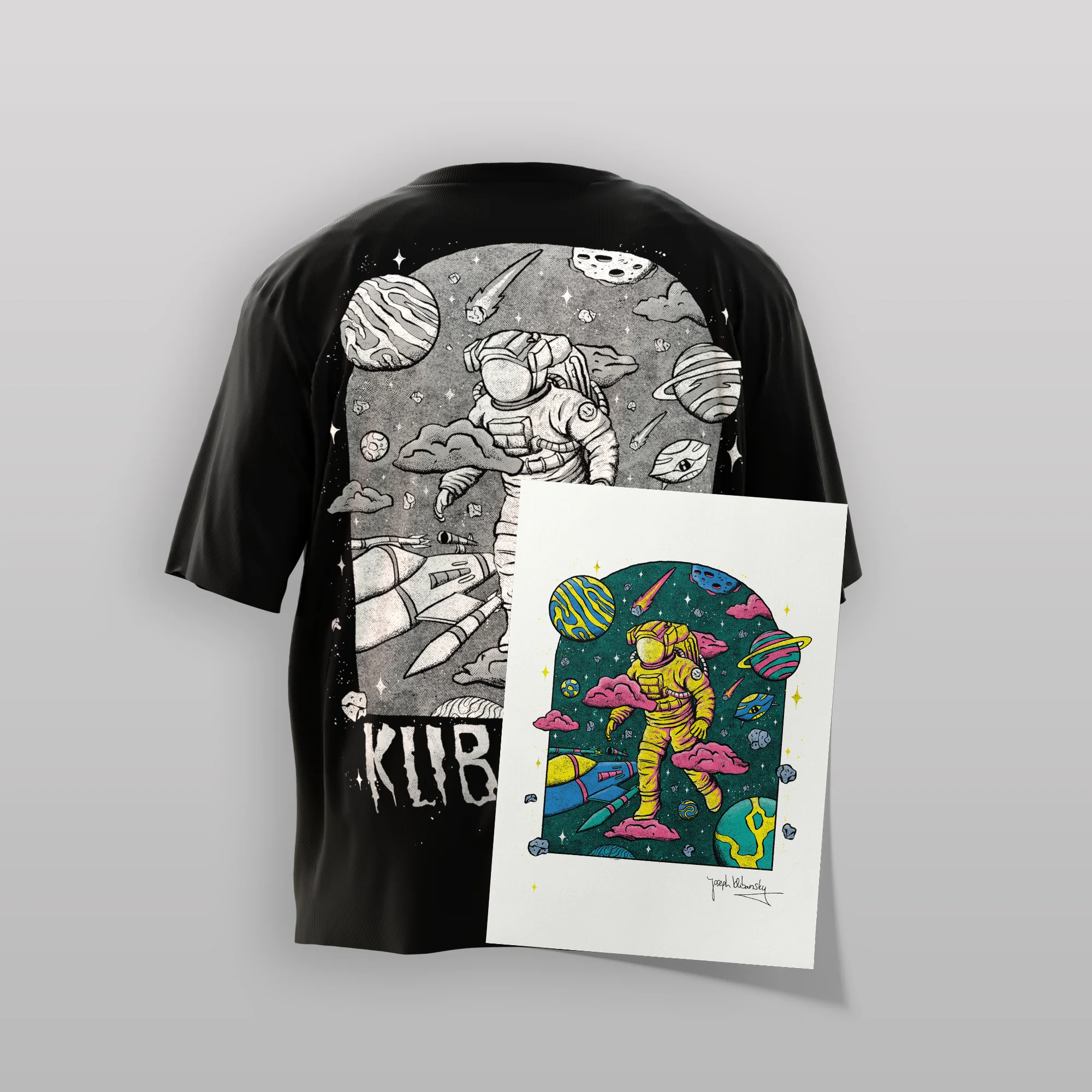 Beyond the Clouds Retro t-shirt Collector's Set (pre-order) - Image 21