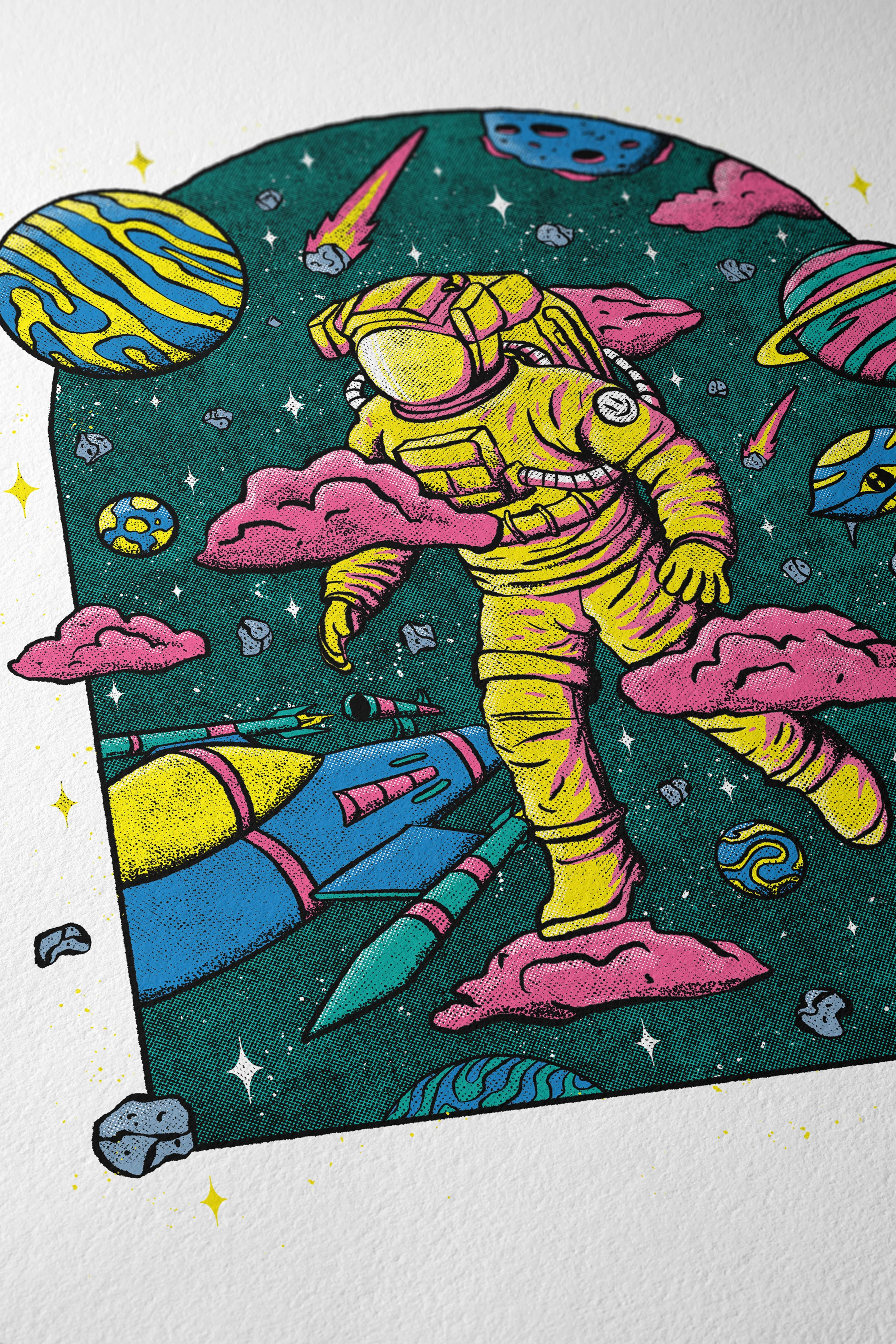 Beyond the Clouds Retro t-shirt Collector's Set (pre-order) - Image 8