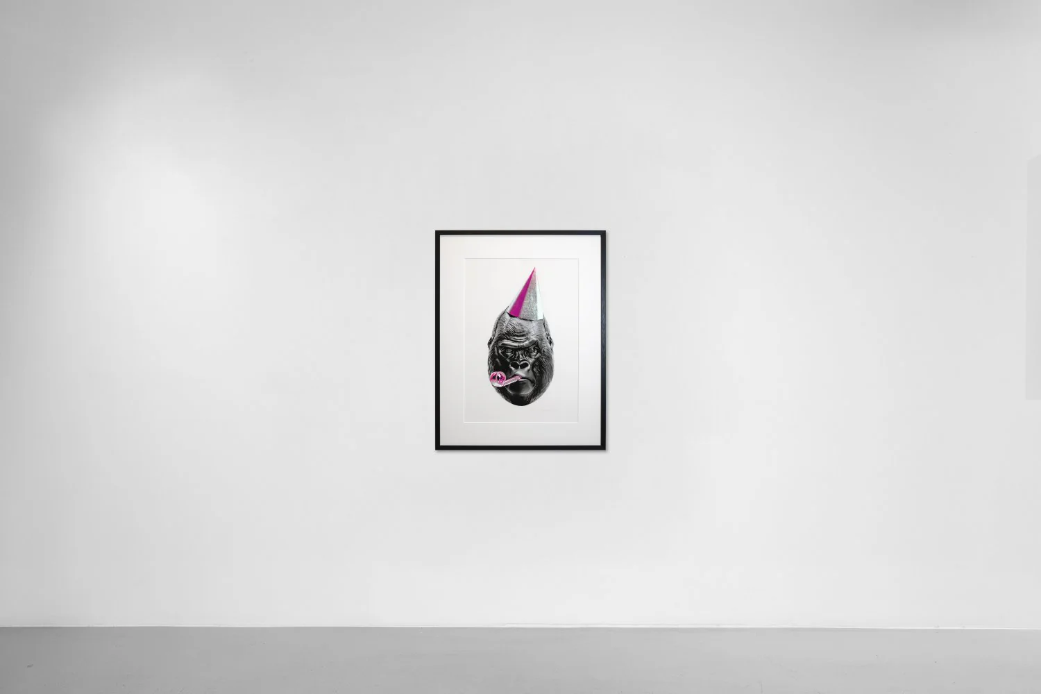 Big Bang (edition, black/silver leaf, pink), 2022 - Image 7