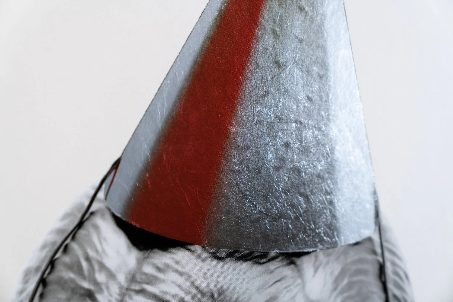 Big Bang (edition, black/silver leaf, red), 2022 - Image 8
