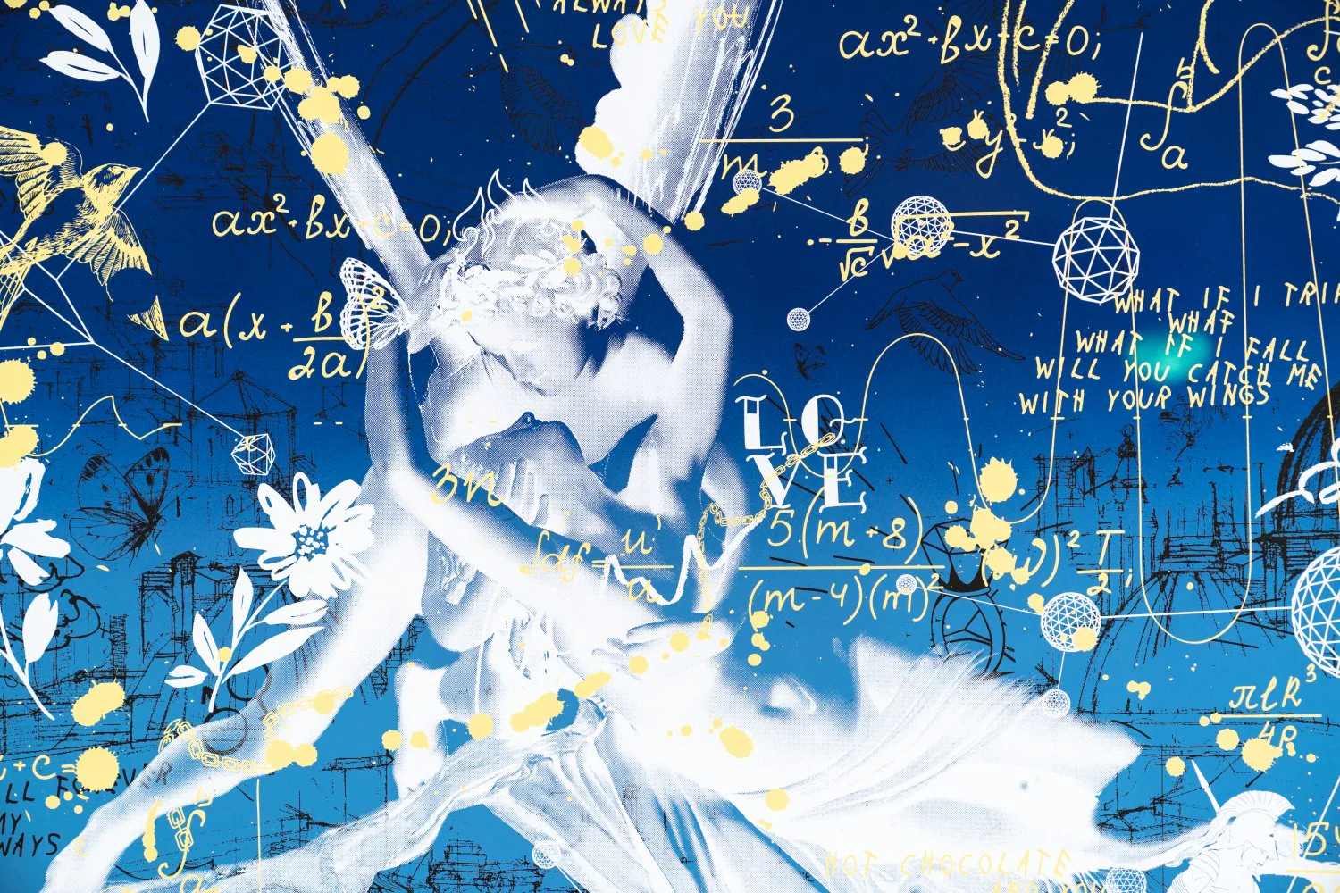 Cupid’s Kiss - Starry Night (blue, edition), 2022 - Image 5