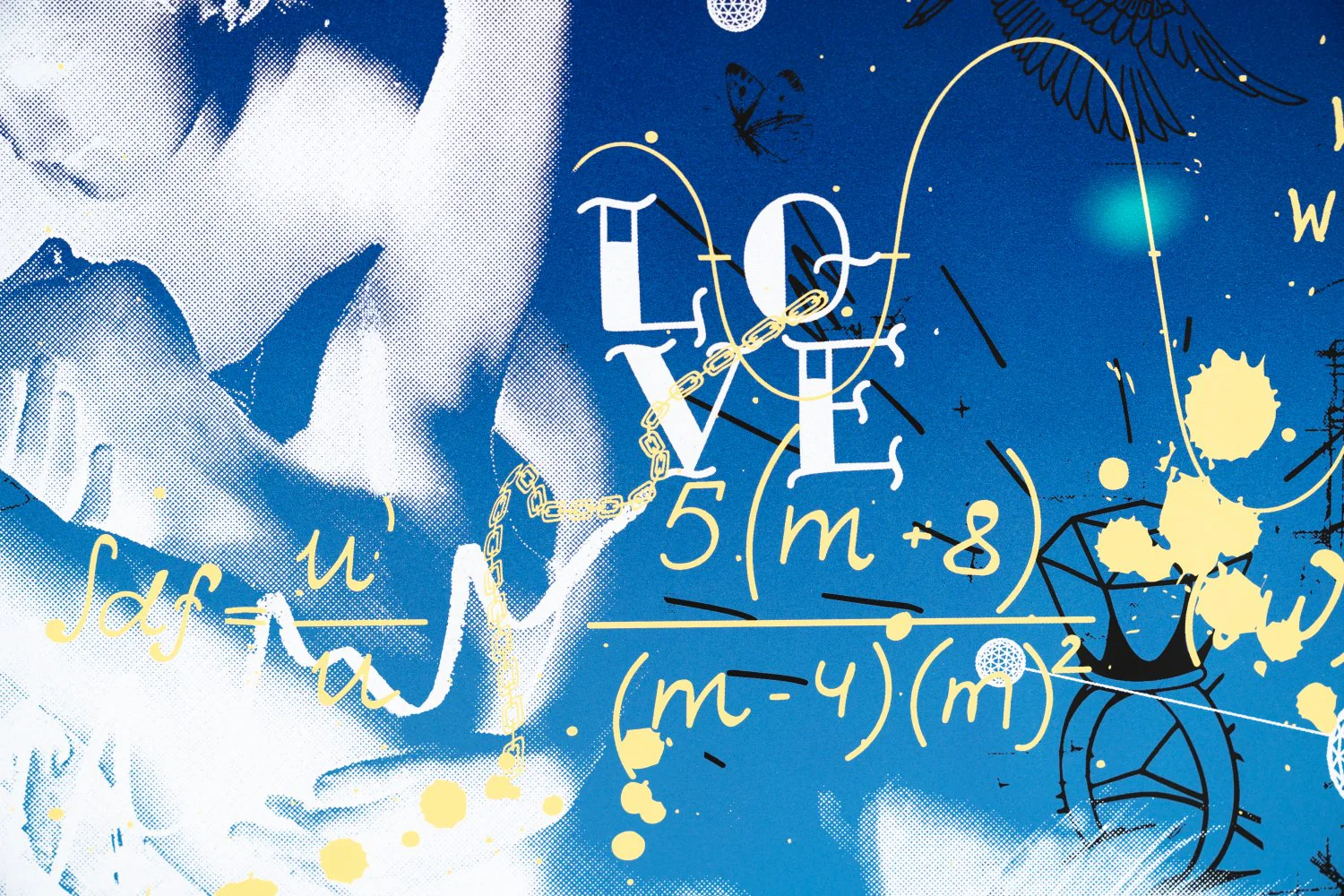 Cupid’s Kiss - Starry Night (blue, edition), 2022 - Image 6