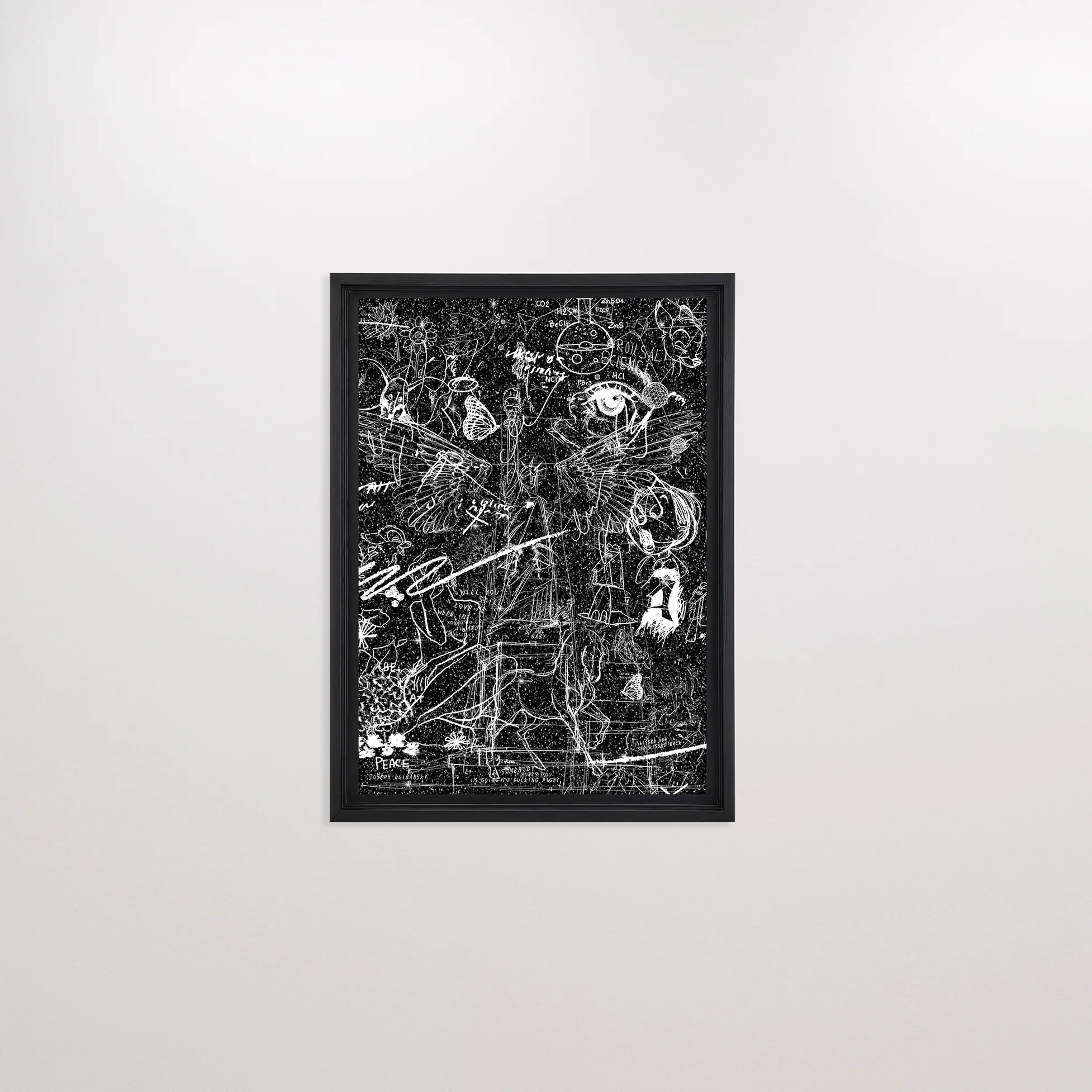 Fall For Me (black/white, diamond dust) - Image 4