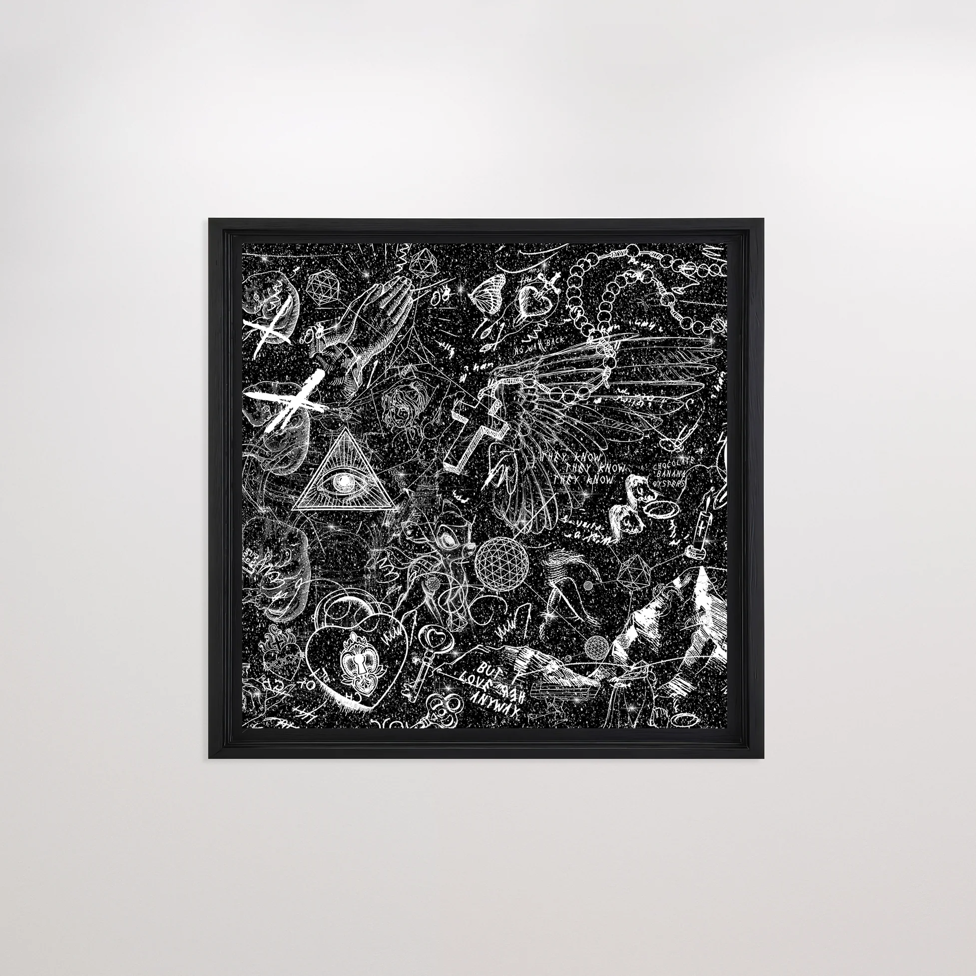 I Love Her Anyway (black/white, diamond dust) - Image 3