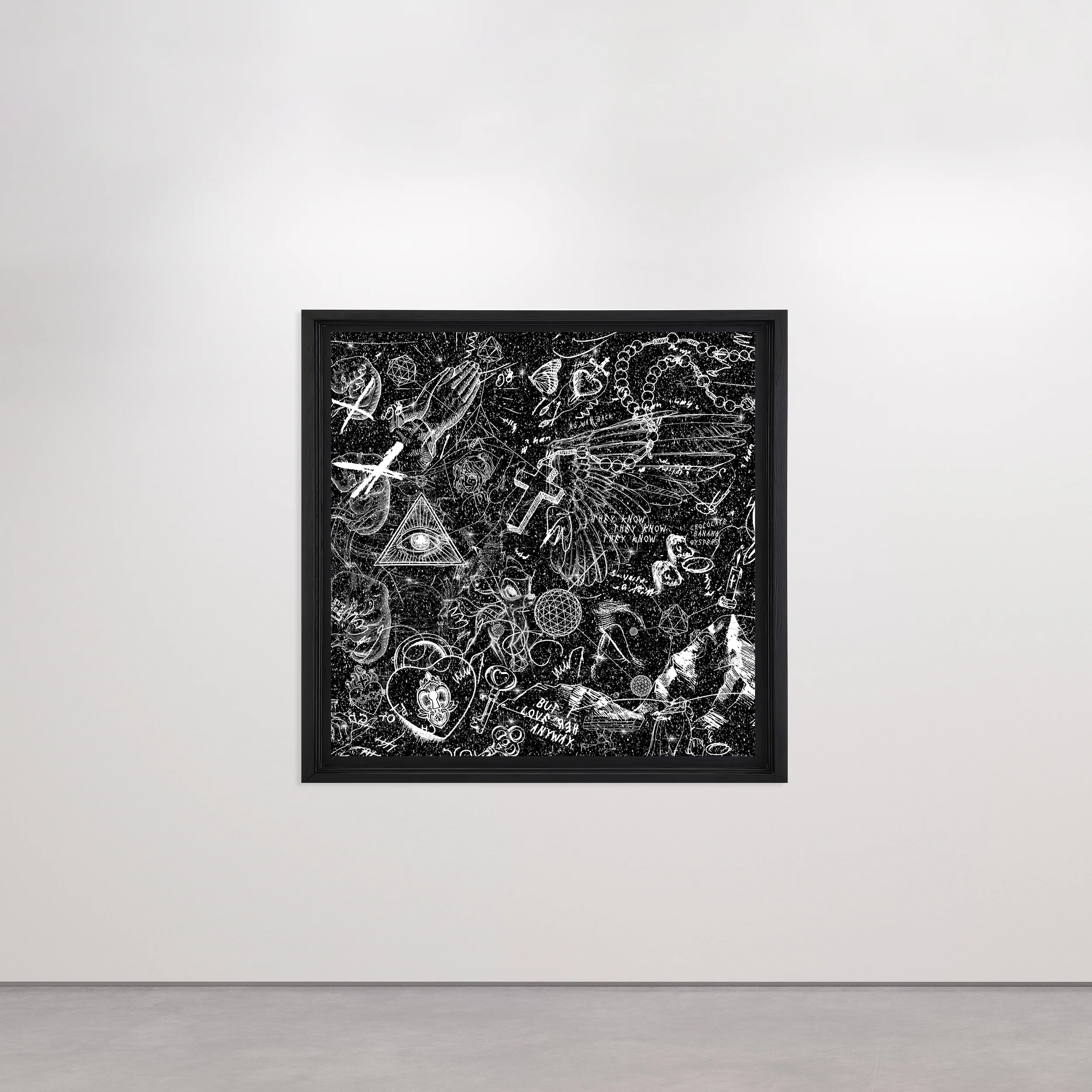 I Love Her Anyway (black/white, diamond dust) - Image 5