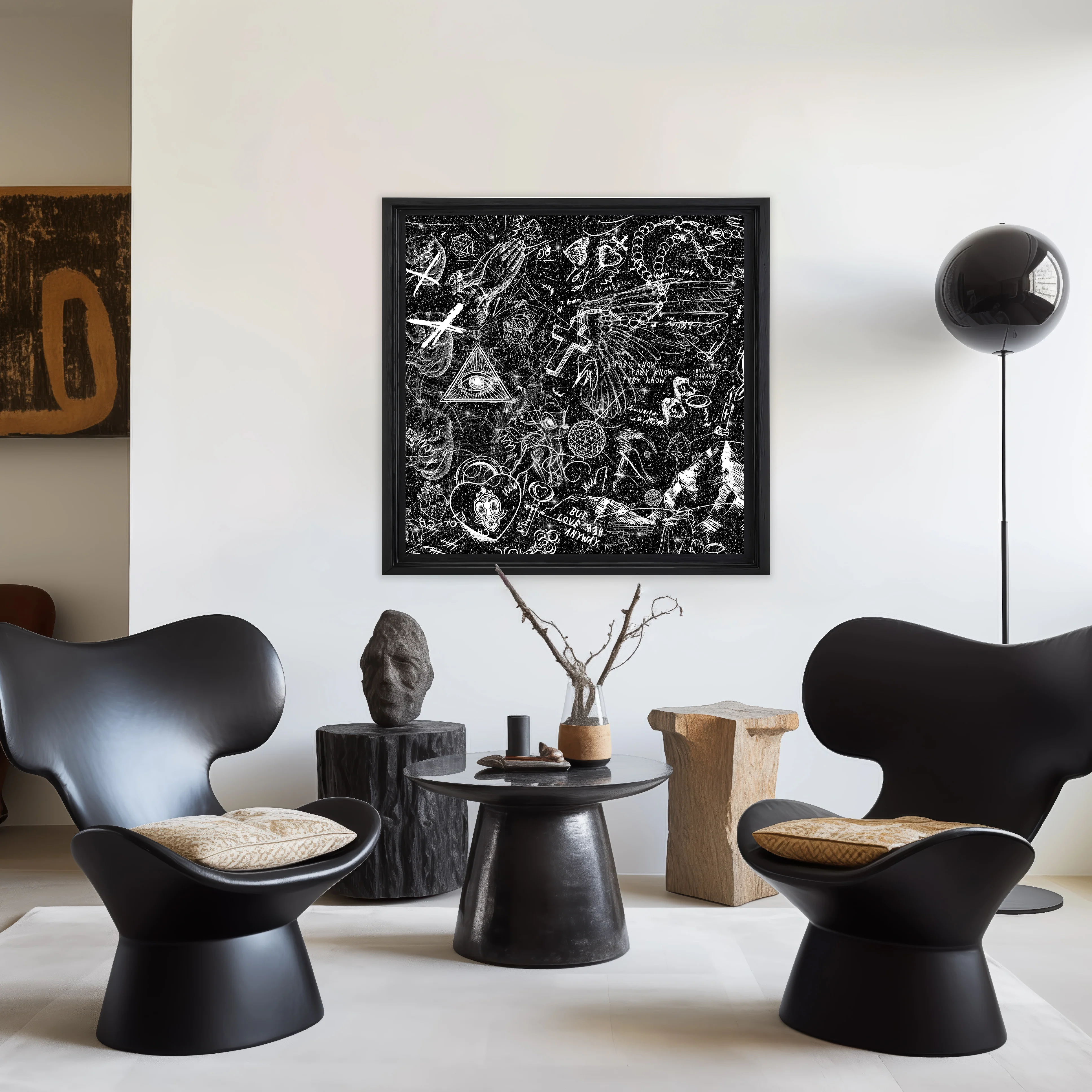 I Love Her Anyway (black/white, diamond dust) - Image 7