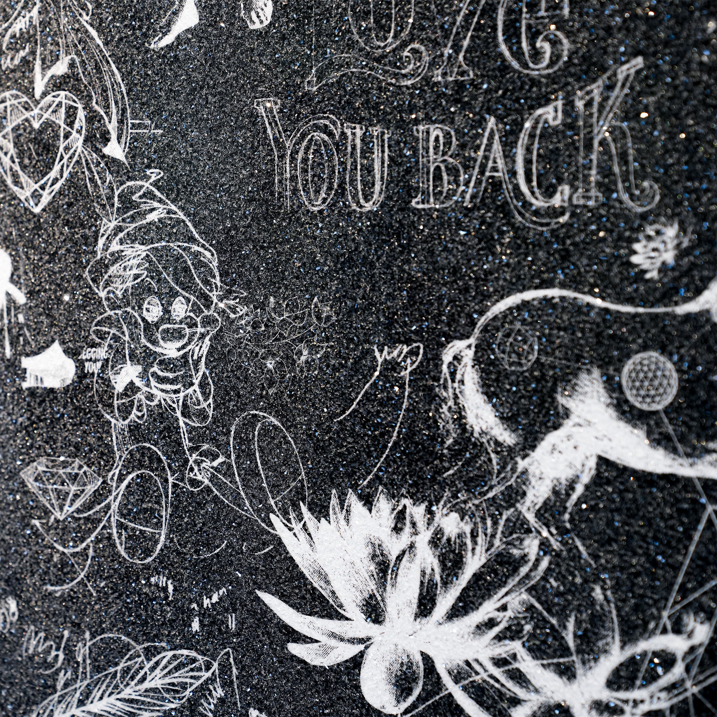 Love You Back (black/white, diamond dust) - Image 8