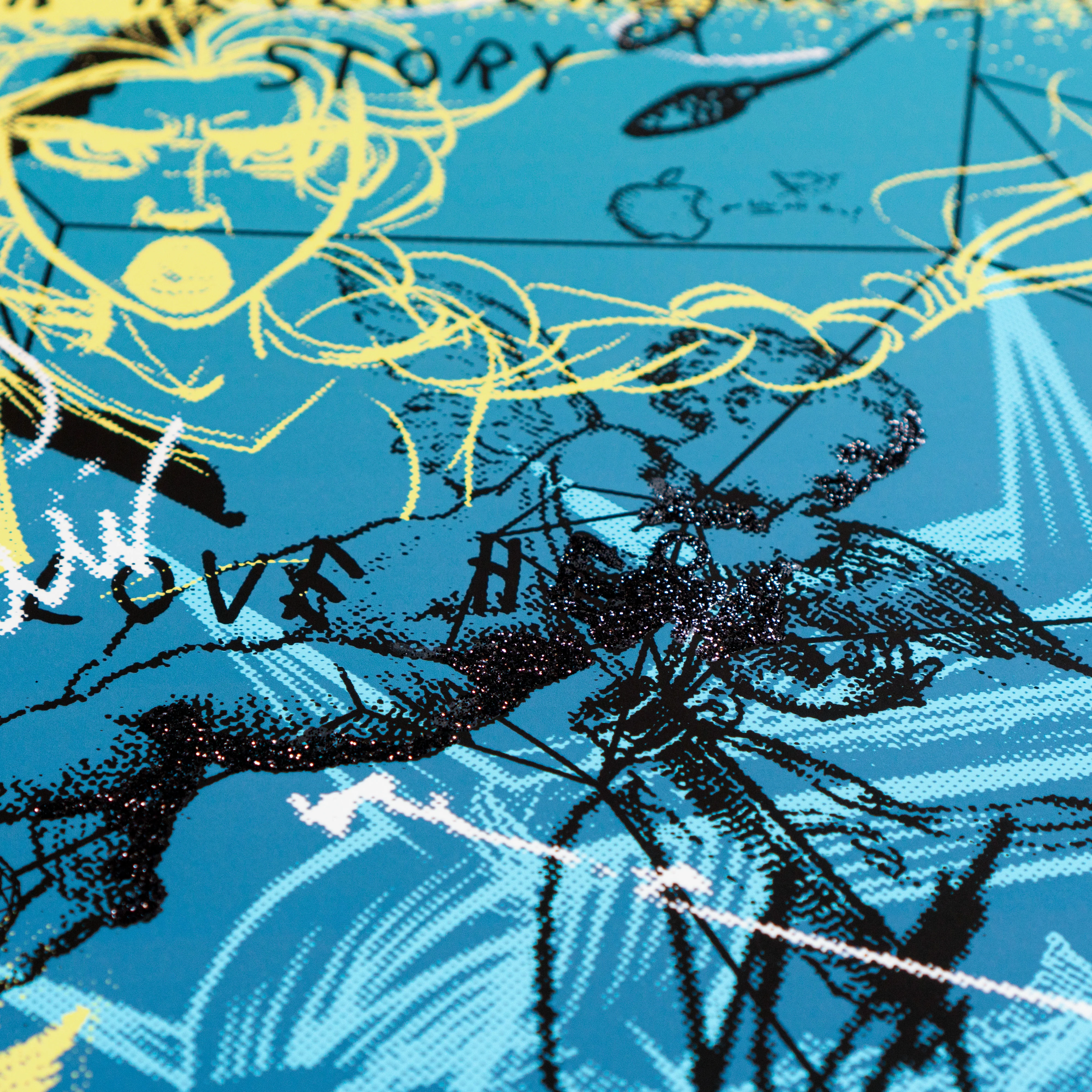 Never Ending Love (blue) - Museum size Diamond dust - Image 4