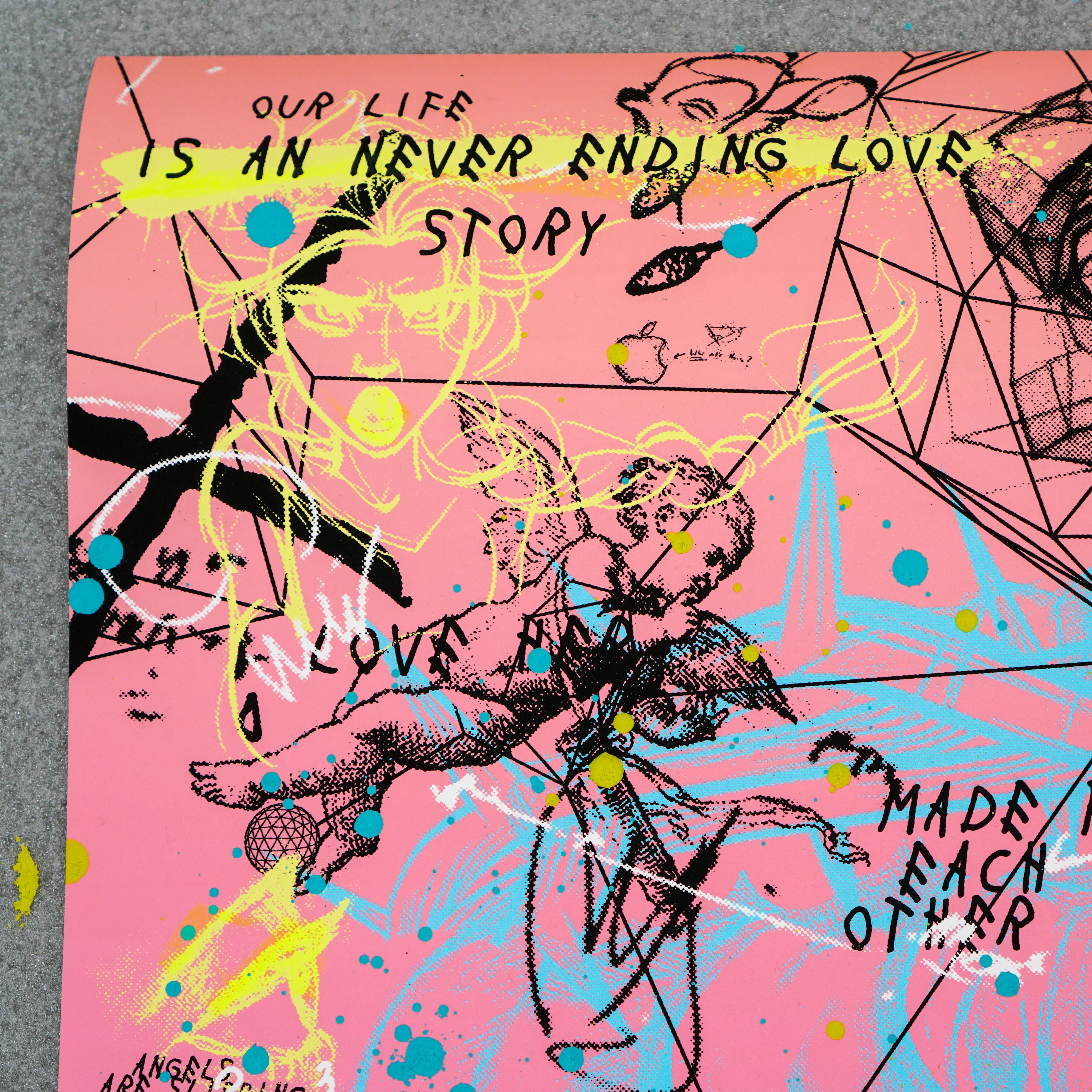 Never Ending Love (pink) - Museum size Diamond dust - Image 5