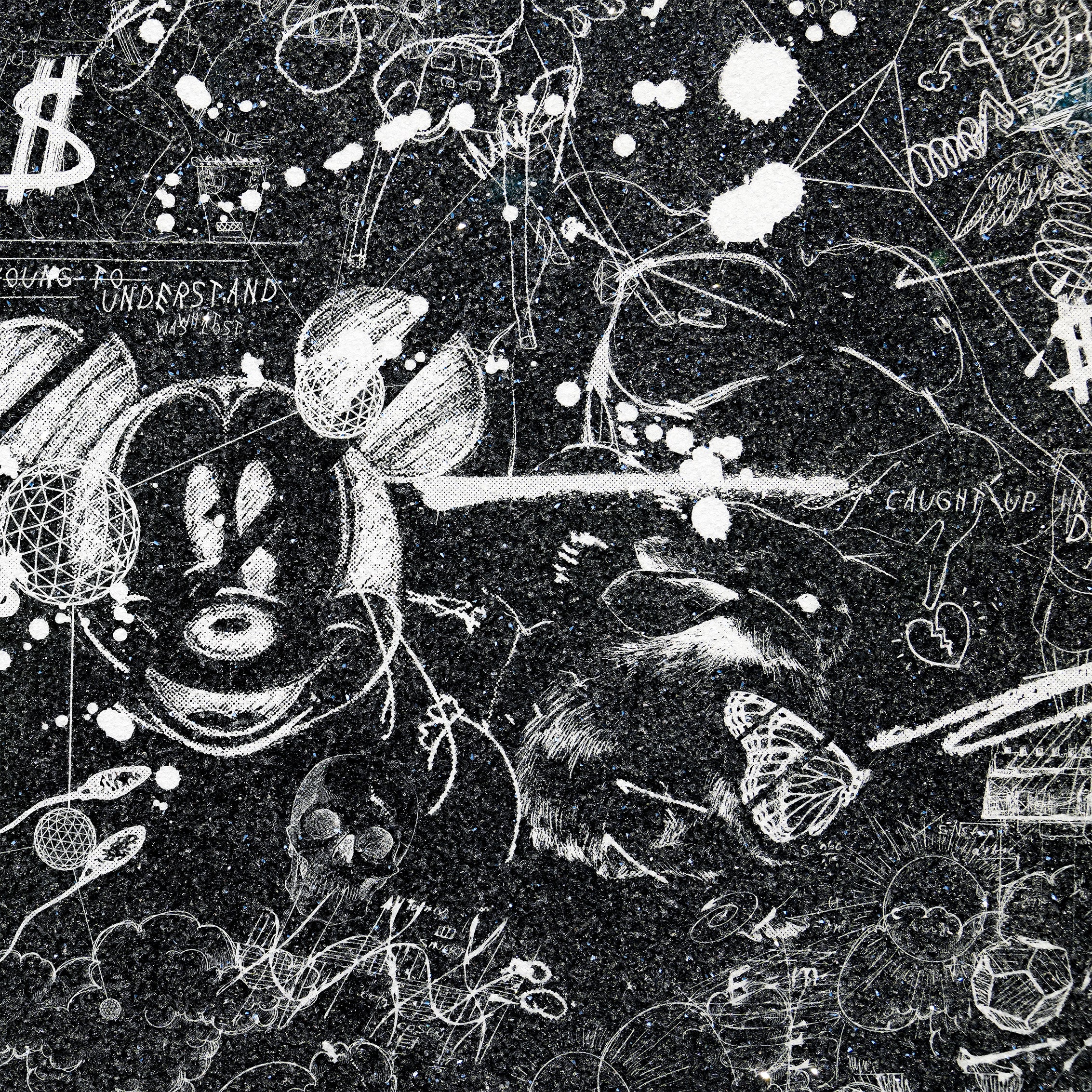 Over the Rainbow (black/white, diamond dust) - Image 6
