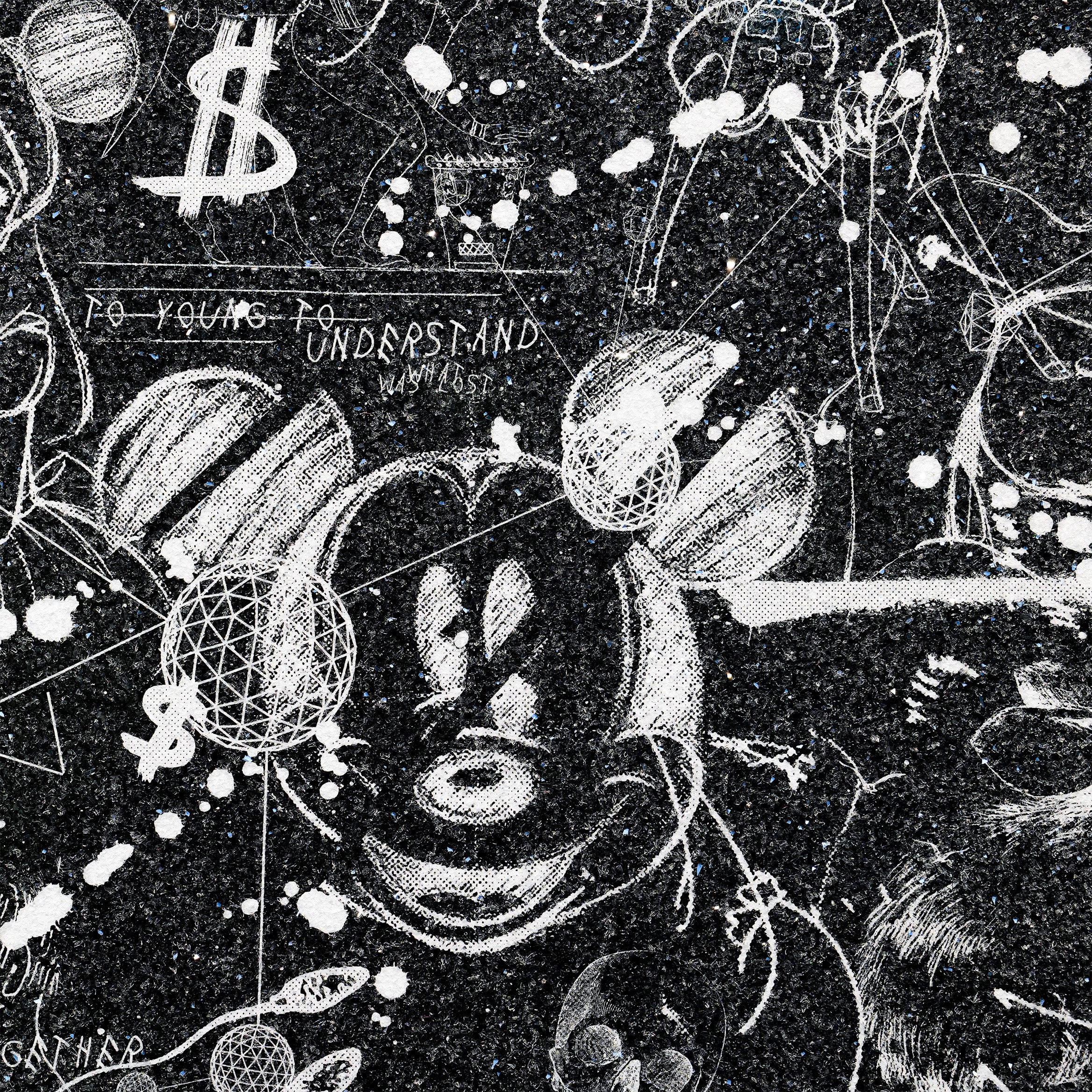 Over the Rainbow (black/white, diamond dust) - Image 8
