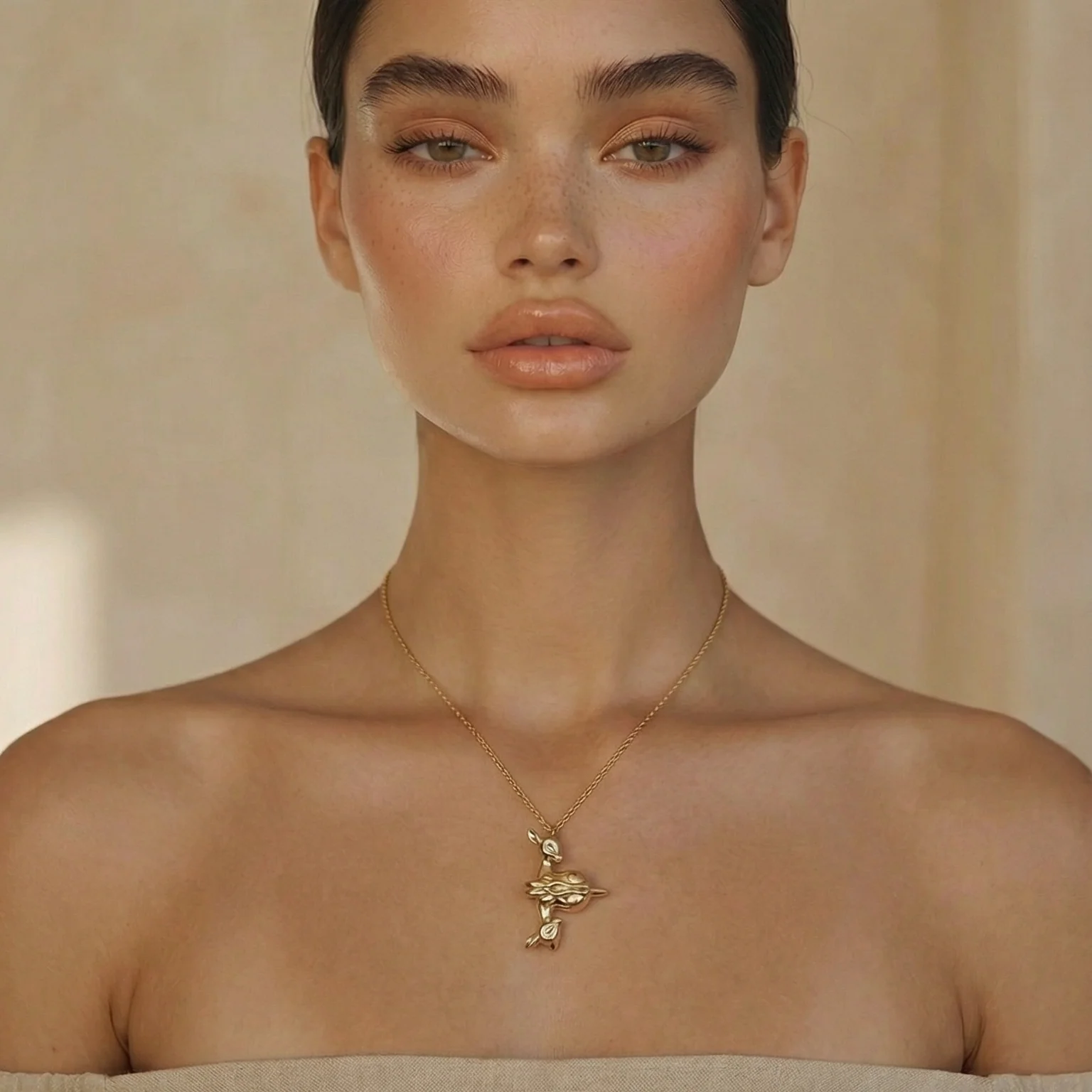 Reflections of Youth Necklace - White gold plated - Image 10