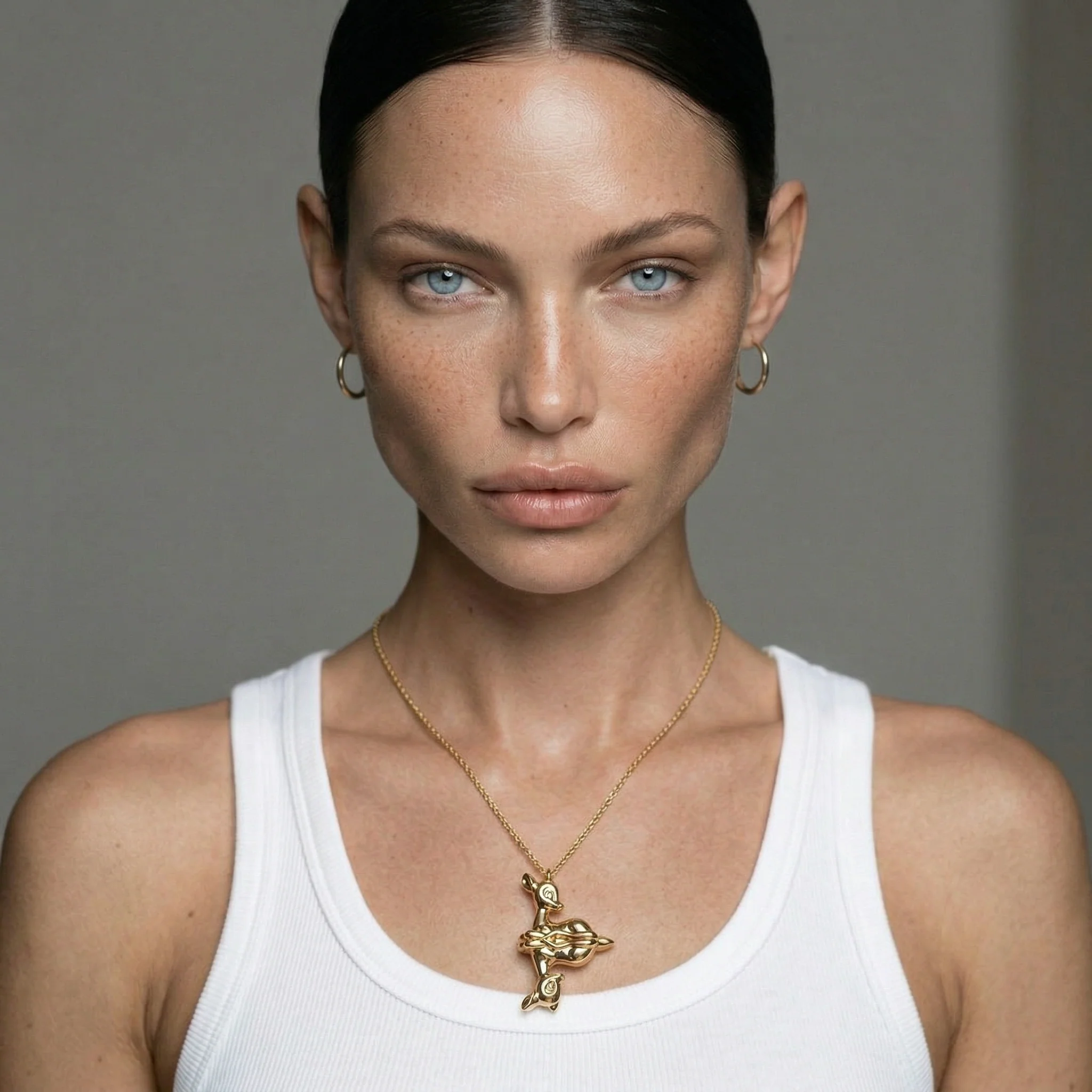Reflections of Youth Necklace - White gold plated - Image 7