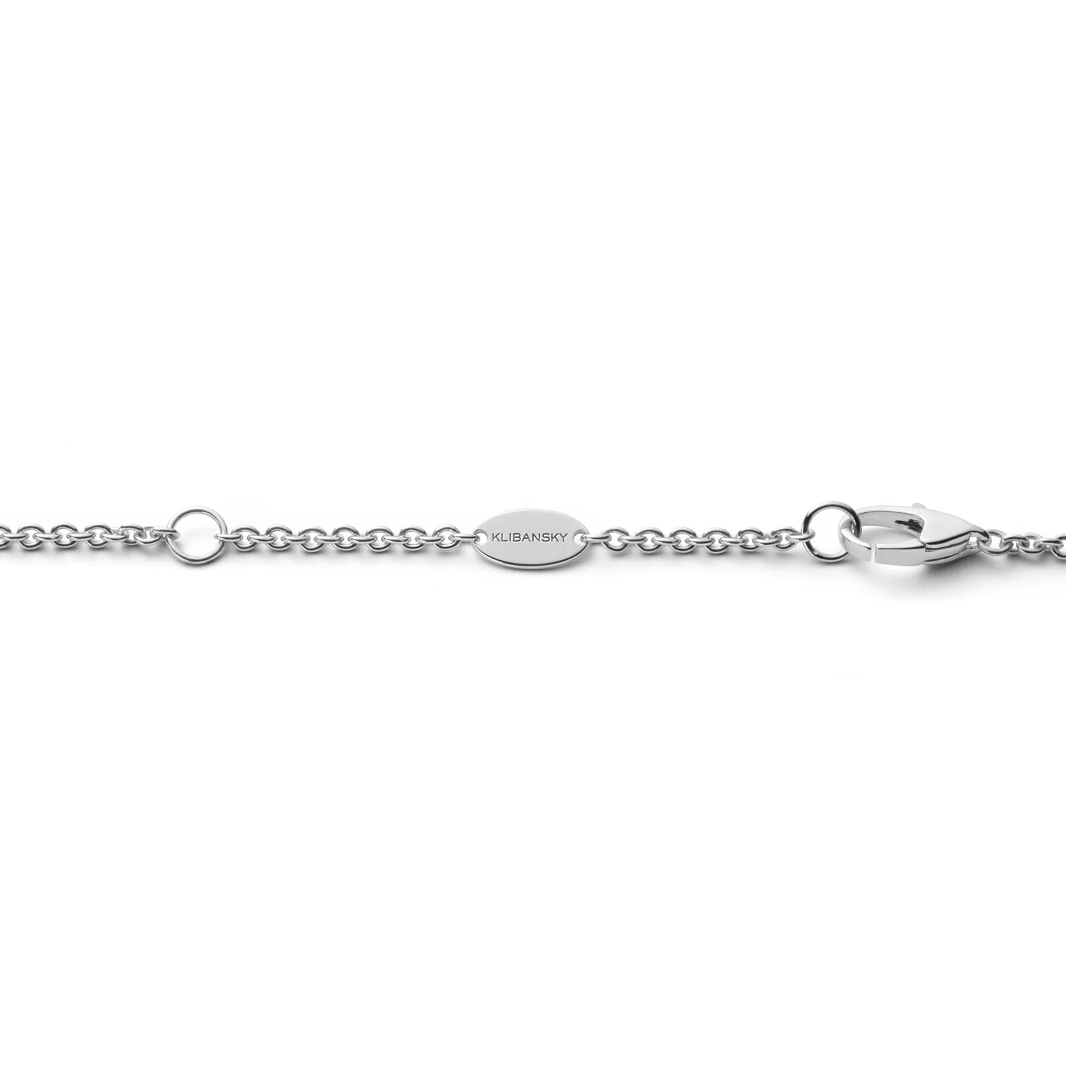 Bare Hug Necklace - White Gold, large (40 mm) - Image 4