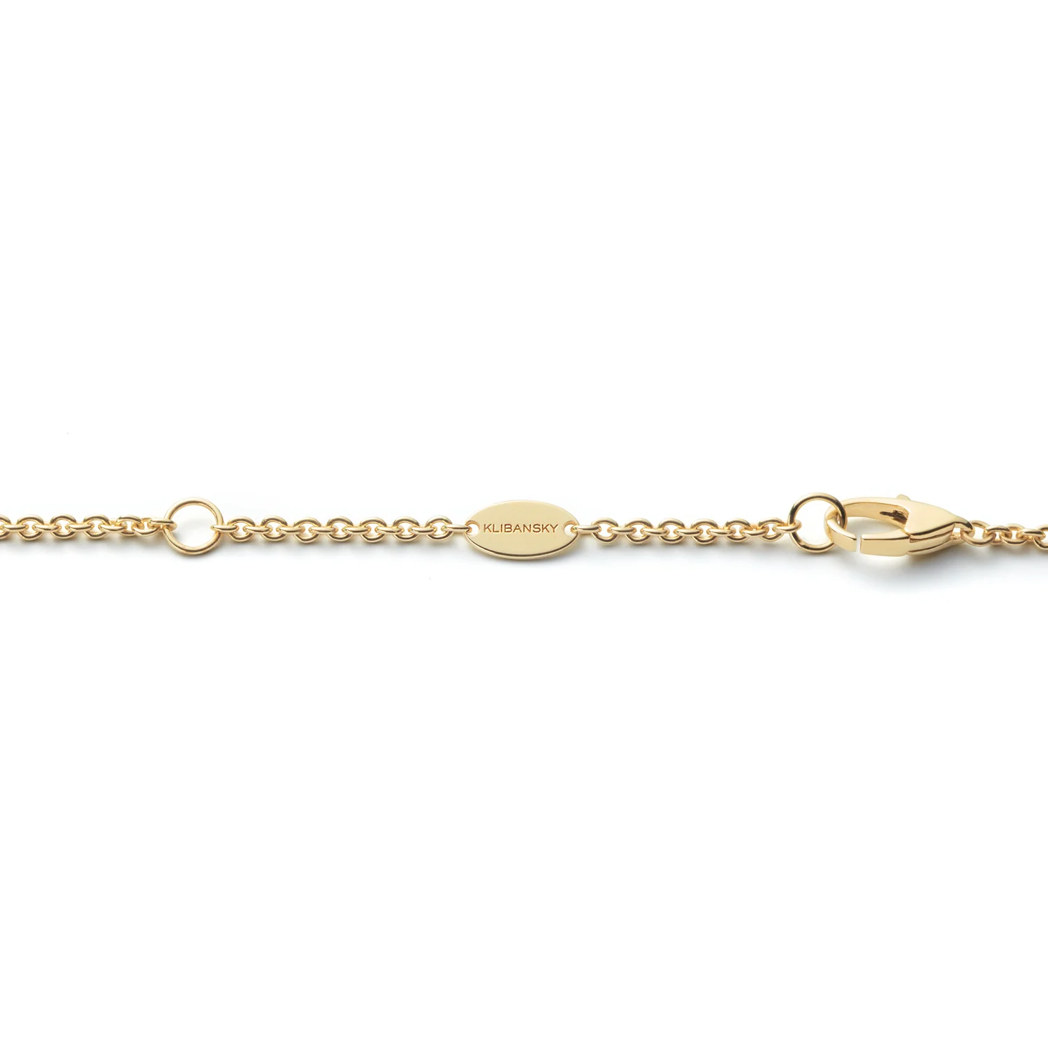 Bare Hug Necklace - Yellow Gold , large (40 mm) - Image 5